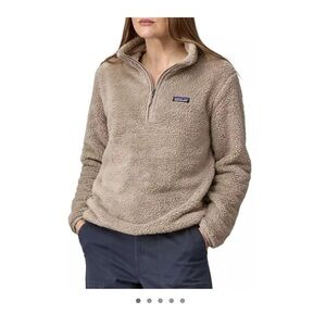 Patagonia Tan Fleece Pullover